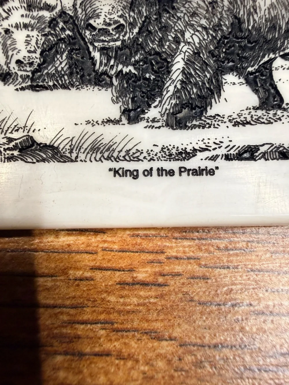 MONTANA MARBLE, INC. 1996 Dave Maloney “King of the Prairie” Tile